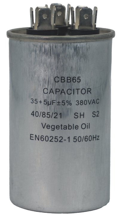 Capacitor CBB65 (Duplo e Simples)